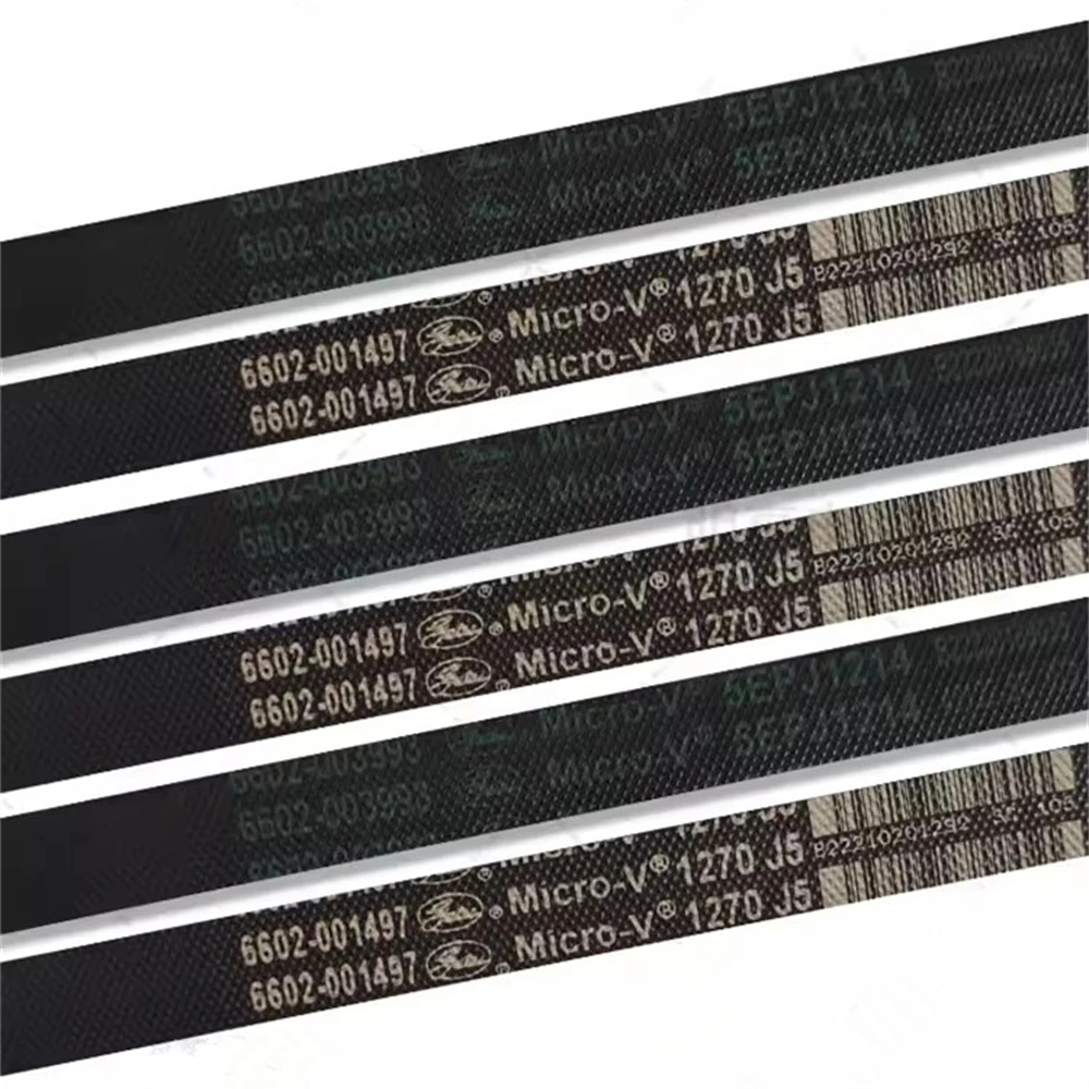 Correia de transmissão para a máquina de lavar do cilindro de Samsung, correias de borracha, 1270j5 001497, 6602-003993, 5EPJ1214, 6602-3999, 5EPJ, 1PC