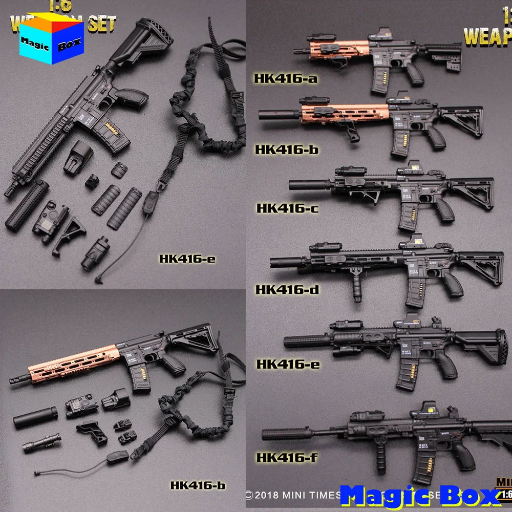 Arma para Figuras de Ação Militar: Uma Análise Detalhada do Minitimes Mini HK416 1/6