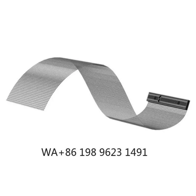 P10 SMD2222 12V Adhesive Flexible LED Film Holographic Screen Glass Window Advertising Digital Signage view 2