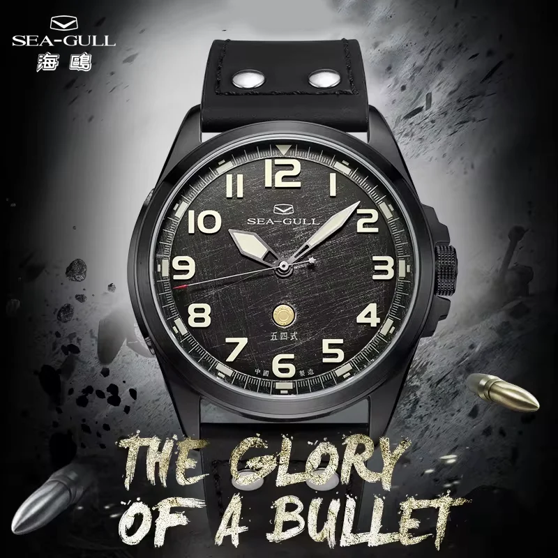 Seagull Luxury Brand Watch Male Waterproof Automatic Mechanical Watches 316L Stainless Steel Sports Military Clock Wristwatch