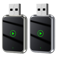 2 IN 1 Car Android Auto Dongle Plug & Play Wireless CarPlay Adapter Convert Wired To Wireless Mini Carplay&Auto Box for iPhone
