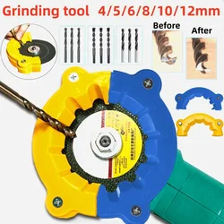 4-12mm Multipurpose Drill Bit Grinding Sharpener Polishing Grinding Tool Electric Powered Tool Parts Applicable angle grinder