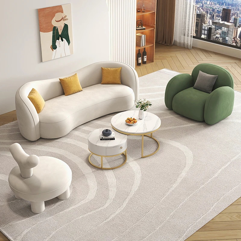 

Lazy Nordic Sofa Living Room Modern Simple Unusual High Quality Adult Salon Sofas Comfortable Relaxing Sillon Cama Furniture