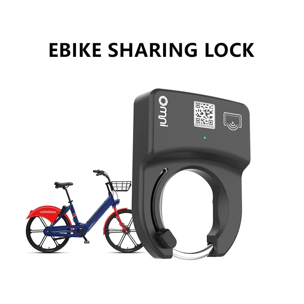 Black Bicycle Sharing Smart Technology Lock Bicycle Automatic Lock