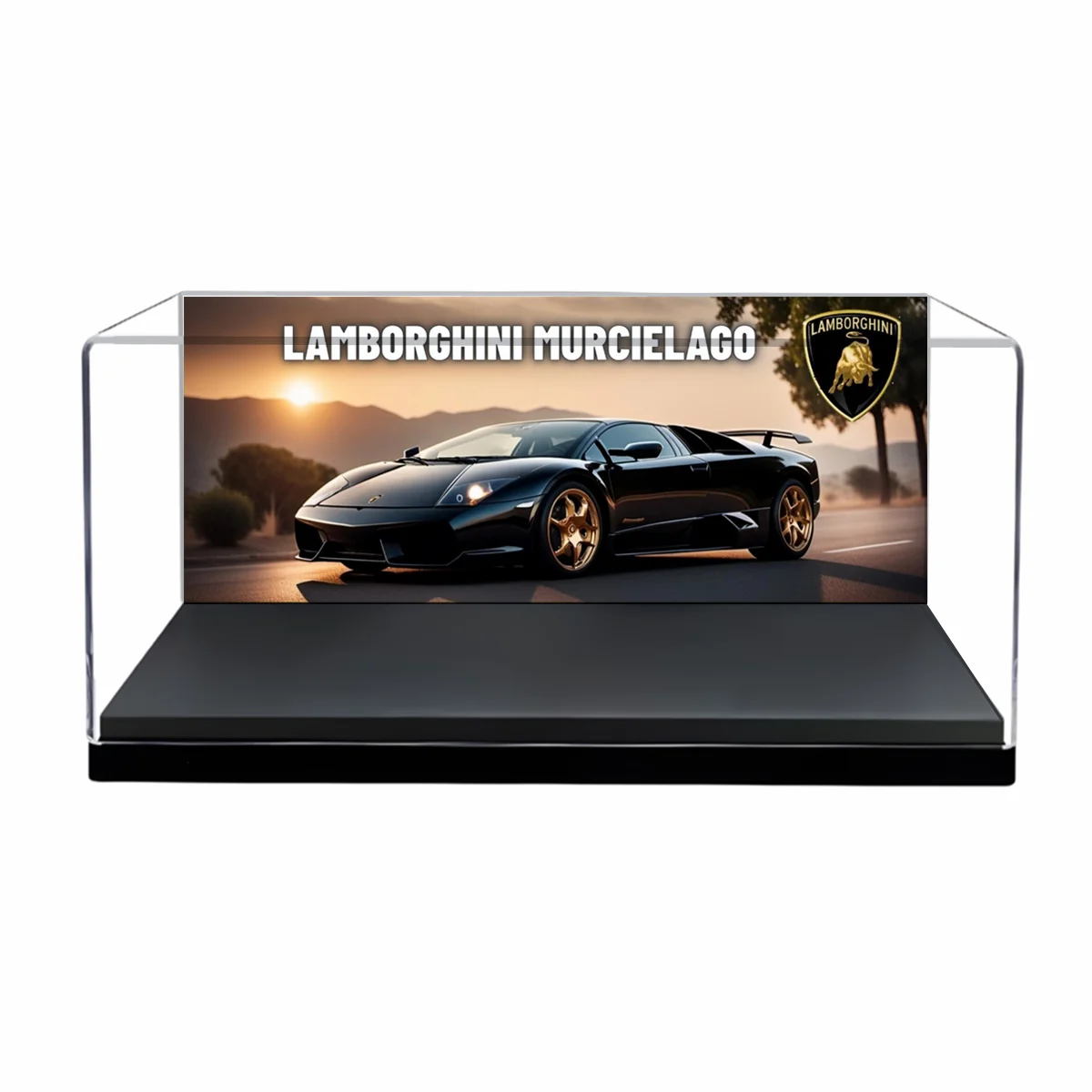 

1 Pc Clear Model Car Acrylic Display Case 5.7 x 2.6 x 2.8 Inches Fit for 1/64 1/43 1/36 1/32 Scale Storage Box Toy Collectors