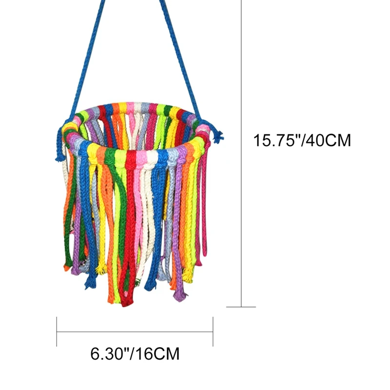 애완 동물 새 앵무새 장난감 코튼 로프 씹기 바이트 케이지 걸이식 액세서리, 스윙 클라이밍 씹기 장난감, 앵무새 새 장난감 액세서리