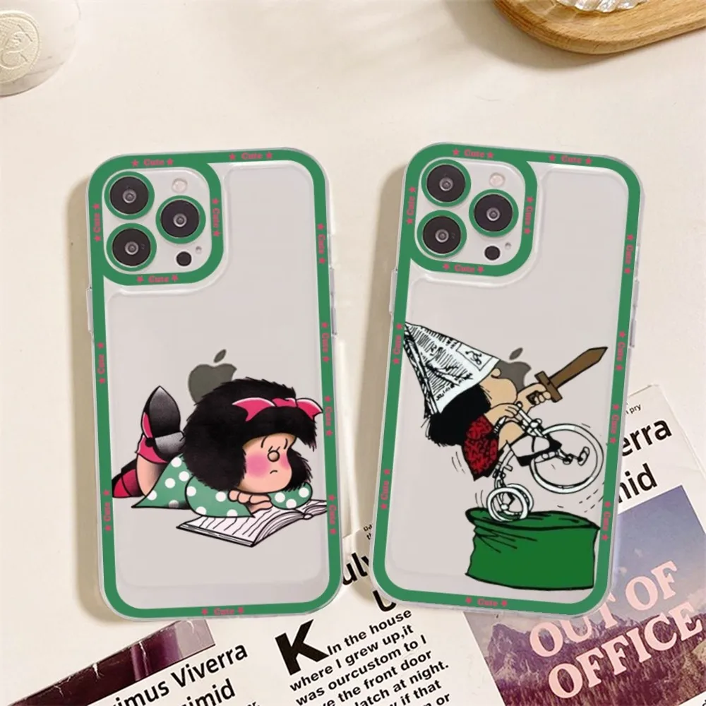 M-Mafalda Phone Case For Samsung A 10 20 30 70 13 21 32 72 22 51 52 53 71 73 32 4g 32 5g Fundas