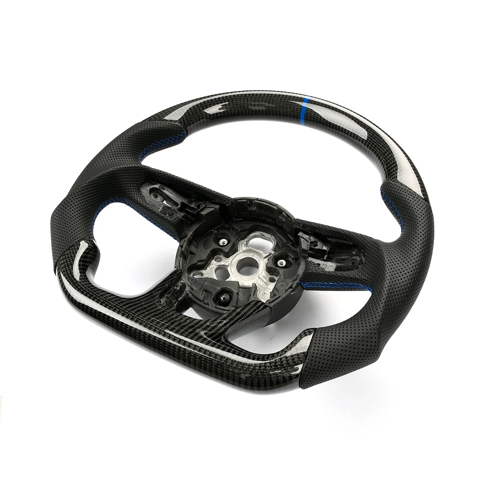 New Design RS Series General New Model True Carbon Fiber Genuine Leather Steering Wheel