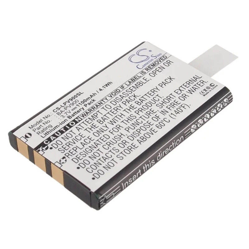 

3.7V 1100mAh CS-LPV900SL Recorder Battery BA-PV900 for Lawmate PV-900, PV-900 EVO HD, PV-900FM