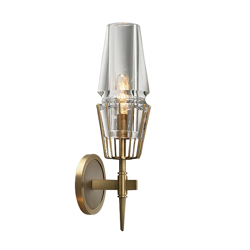 Imagem -03 - Lâmpada de Parede de Vidro Nordic Postmodern Light Luxo Wall Light Iluminação Interior Home Decor para Sala de Estar Quarto Bedside Wall Sconce