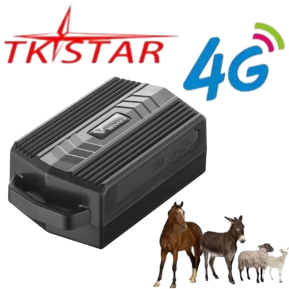 TK935 4G GPS Locator GPS Camels Cows  Horse Sheep Tracker GPS Positioning GPS Tracking Real Time GPS Location APP Free