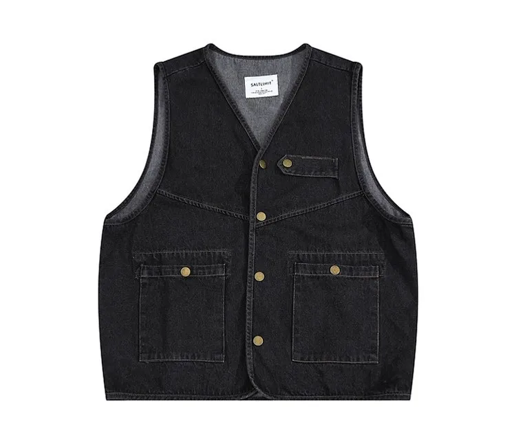 

Vests Waistcoats Thin Womens Army Autumn Maillard Split Multi-Functional Multi-Pockets Touring Techwear Dynamic Patchwork Trendy