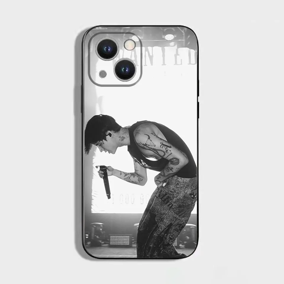 Funda para teléfono del cantante J-Jxdn J-Jaden Hossler para iPhone 16,15,14,13,12,11 Plus, Pro Max, XS, X, XR, SE, Mini, 8,7, silicona suave negra 5