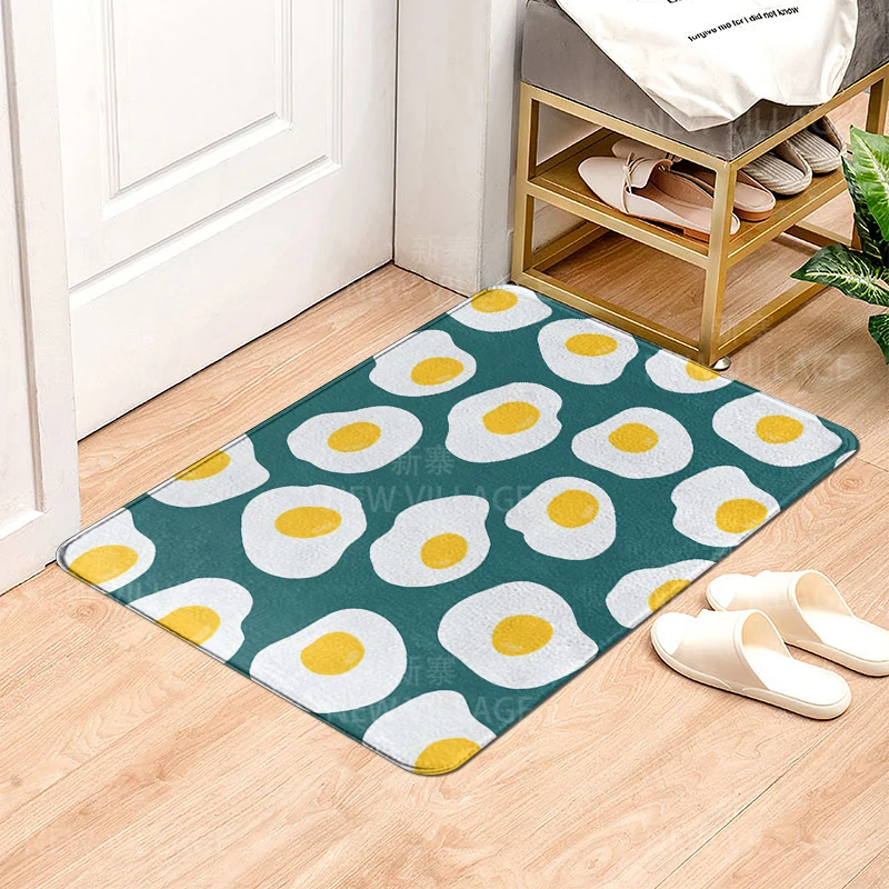 House entrance carpet Home doormat Animal oil painting style Room Foot mat bathroom non-slip mat Kitchen water absorption mat