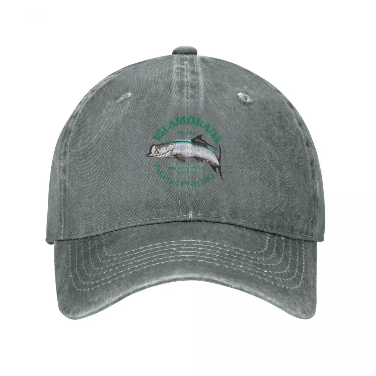 Islamorada Tarpon Fishing Baseball Cap Hat Man Luxury Beach Outing custom Hat Ladies Men's