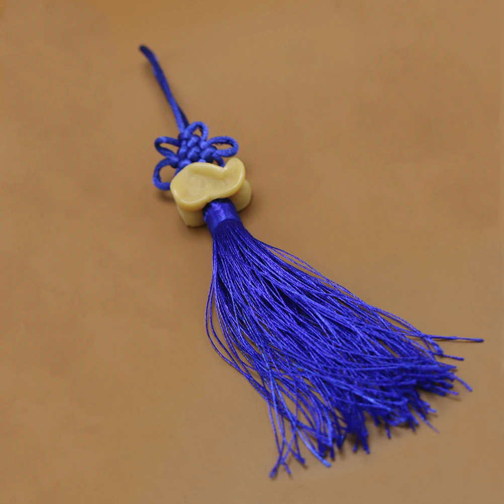 

2 Pcs Chinese Knot Tassel Pendant Decoration Household Small Tassels Decorative Car
