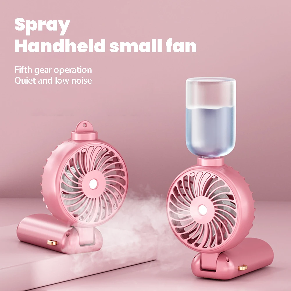 Portable Handheld Spray Fan,Water Spray Mist Fan with Tank,Student Dormitory Mini Fan,Summer Supplies, Cooling Tools,Outdoor