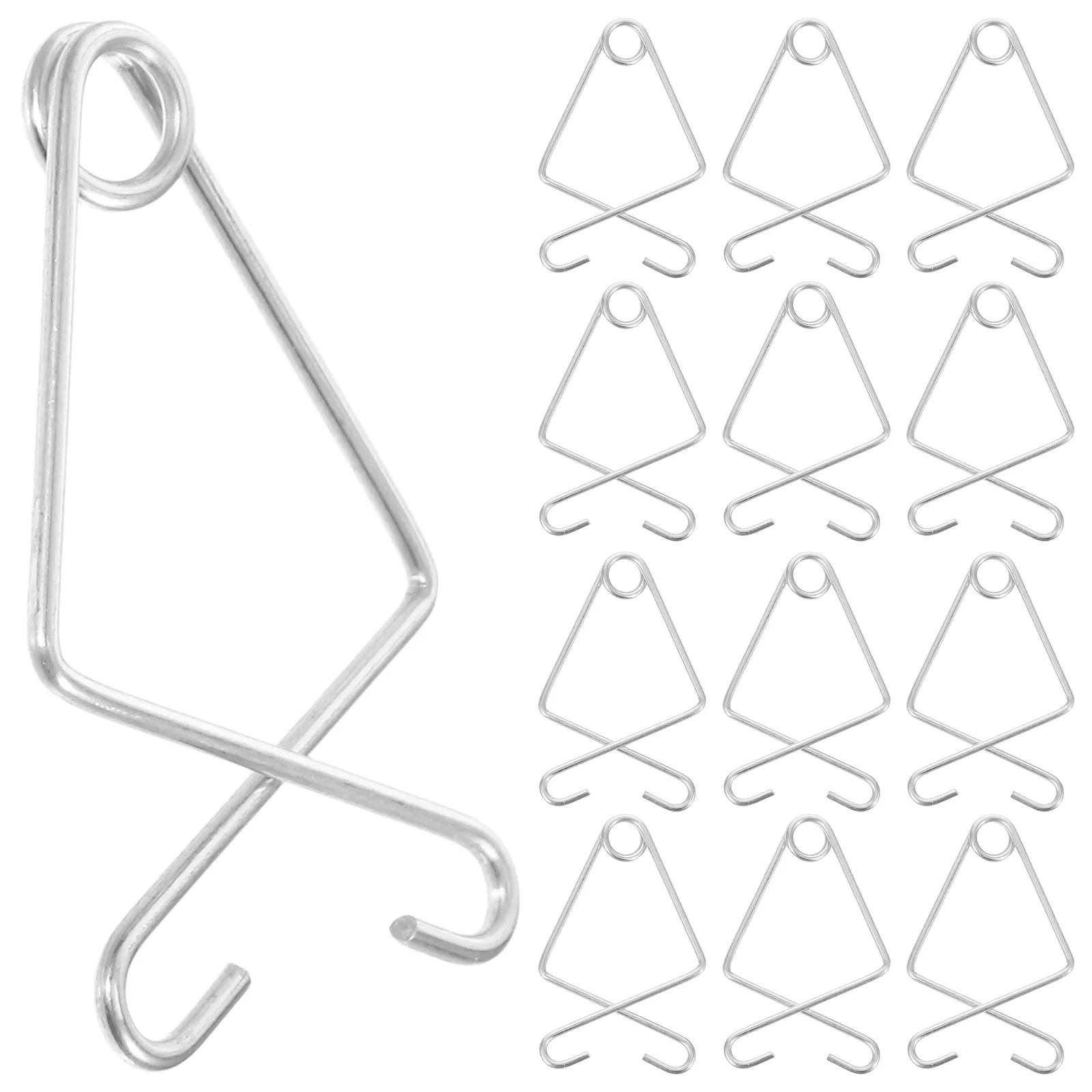 50Pcs Ceiling Hook Clips Drop Ceiling Hooks Grid Hanging Hooks for Home Office Classroom Wedding Decoration Hook