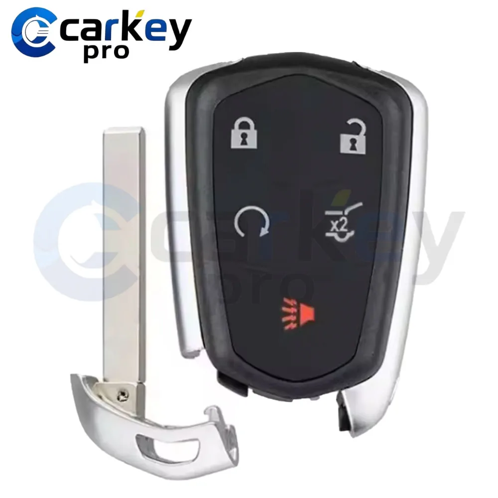 Carkeypro 4+1 Buttons Smart Key 315/433 MHz NCF2951E HITAG 2 46 Chip HYQ2AB HYQ2EB For Cadillac SRX XT5 XT4 2015-2019