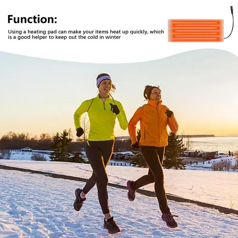 USB Heating Pads 5V Heating Pad For Bed With 4 Adjustable Heating Levels Cold Weather Must Have For Cervical Pillow Scarf Foot