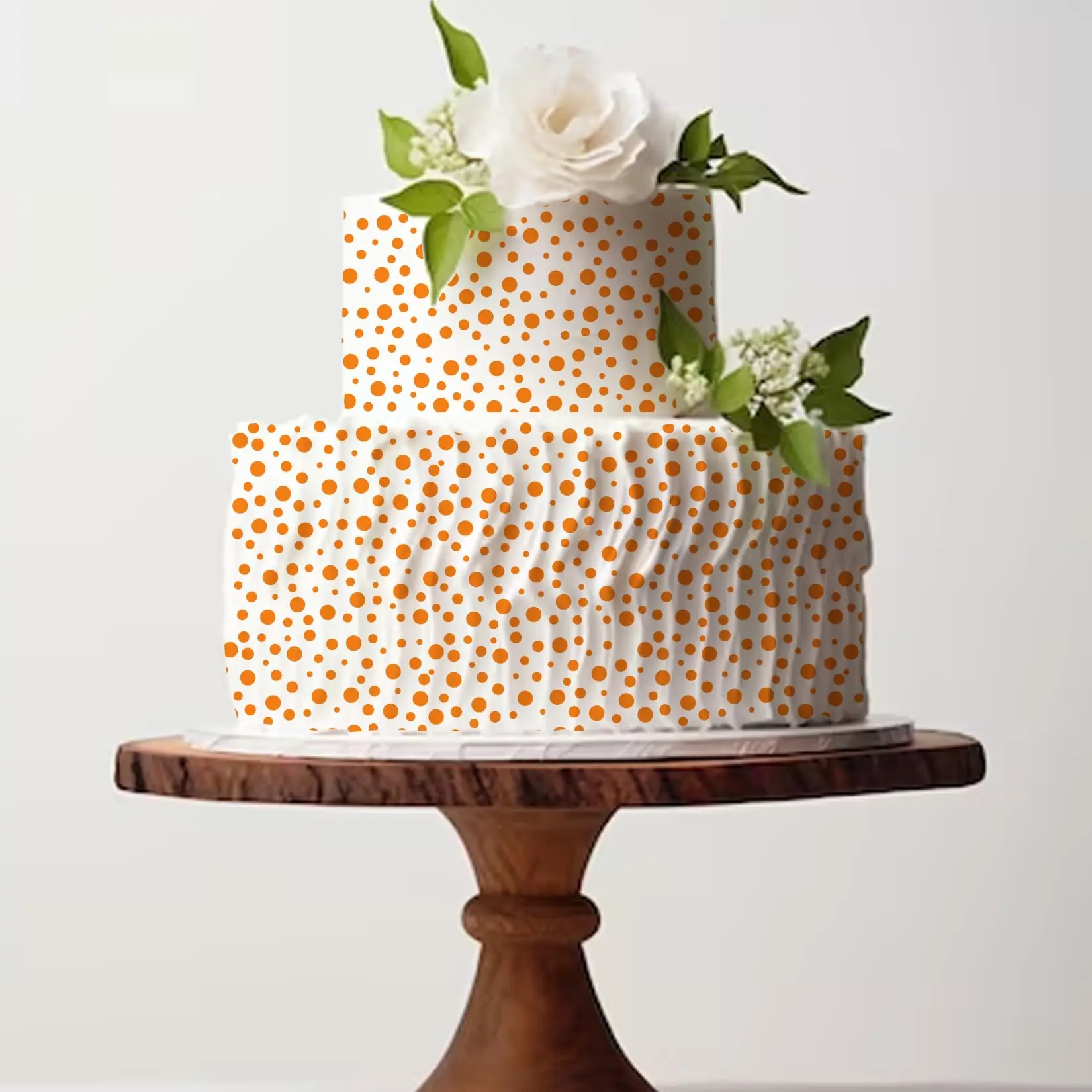 8 Craft Templates with Polka Dots for Mixed Media Texture