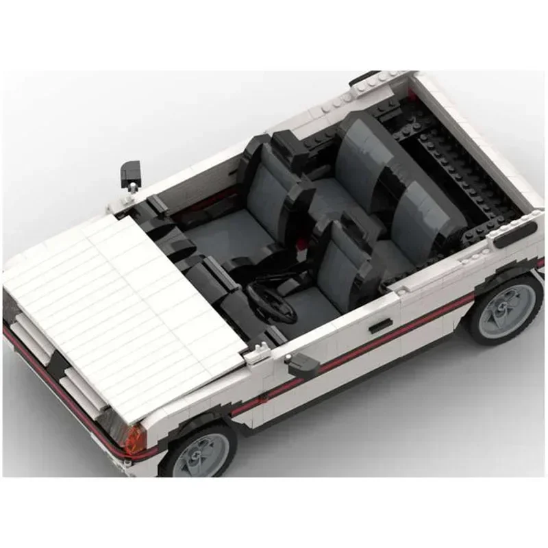 

MOC-66658 Peugeot 205 GTI Car Building Block Stitching Assembly Building Block 1590 Building Block Parts Kids Birthday Toy Gift