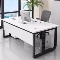 Modern Bedroom Wide Computer Table Office Cheap Executive Study Computer Desks Gaming Set Writing Mesas De Computador Furniture