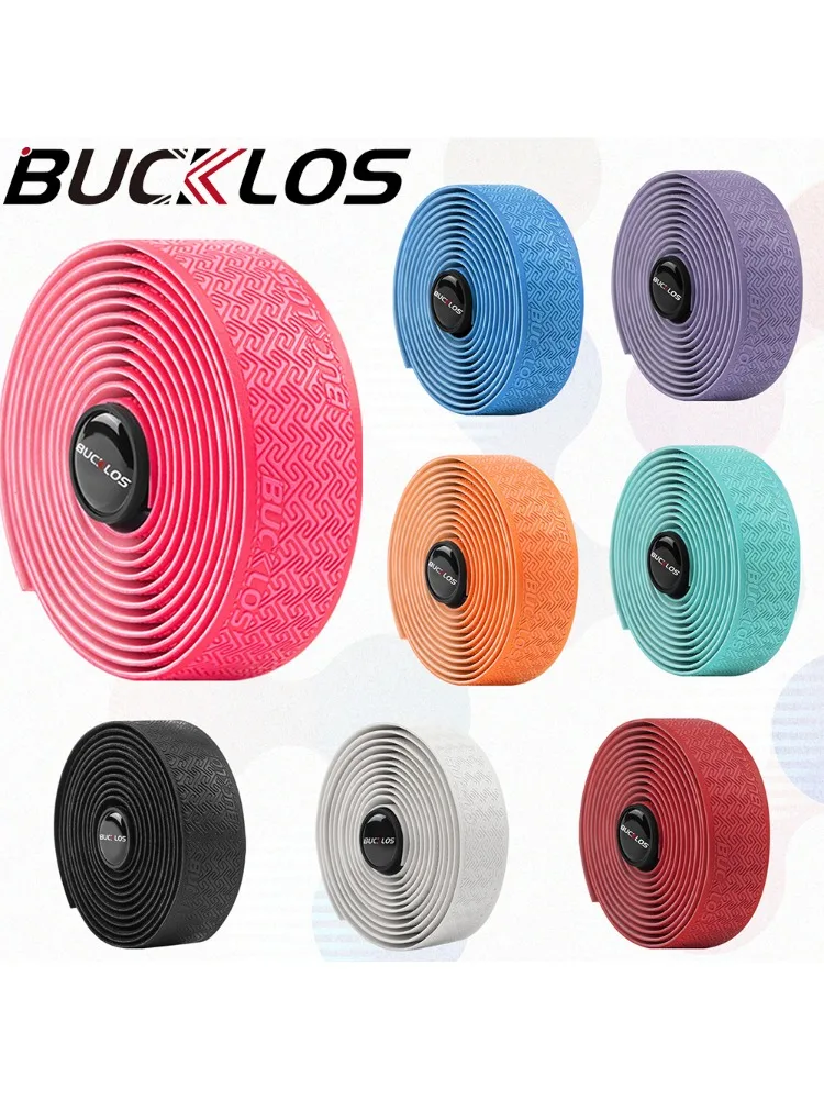AliExpress BUCKLOS Bicycle Handlebar Tape Non-Slip Gravel Bike Handlebar Belt Wear-Resistant Cycling Drop Bar Strap Road Bike Tape
