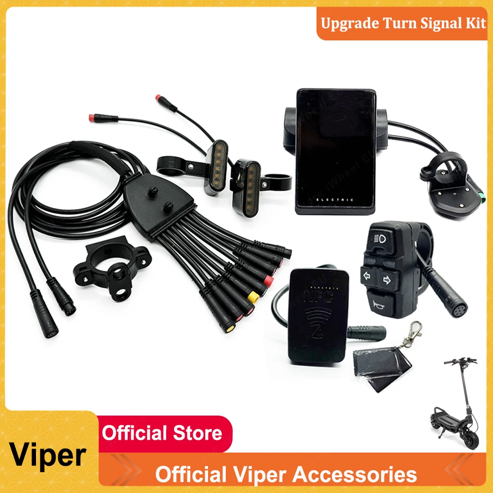 Official Viper E 2 Max Upgrade New Turn Signal Kit and Upgrade New NFC Lock Kit for Viepr E 2 Max Klima Max Blast Max E-scooter