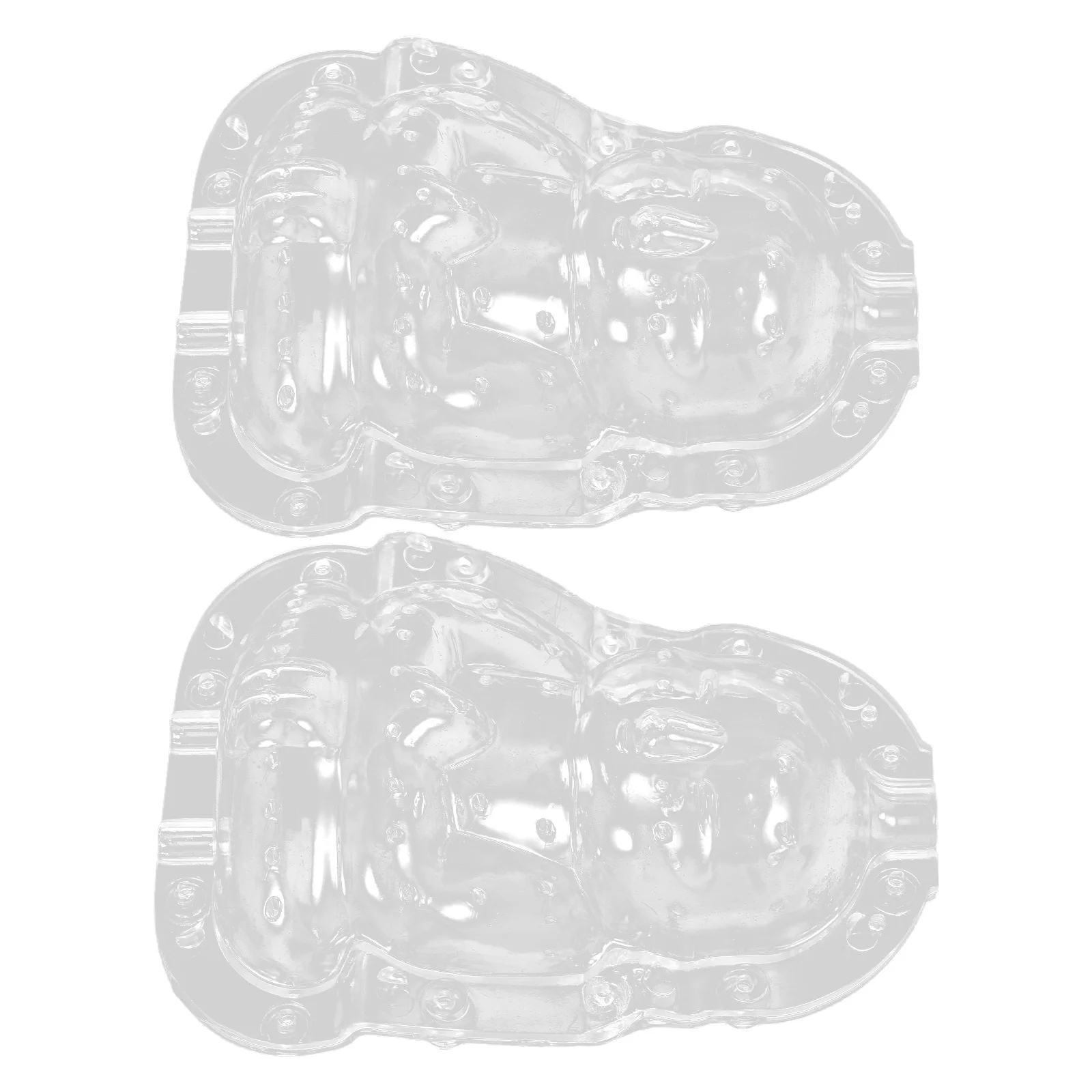 

2Pcs Multi-Function Transparent Forming Mold Adorable Buddha Melon Shaping Molds Durable Gardening Tool Adorable Buddha Mold