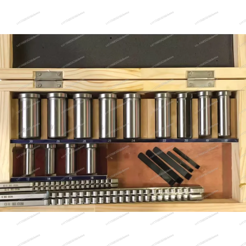 22-Piece HSS Keyway Broach Set – Metric Precision Cutting Tool for CNC Machining & Slotting