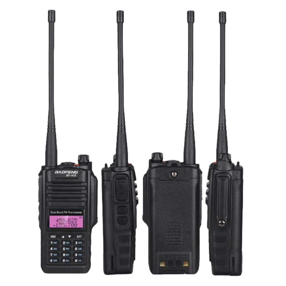 

100% Original Baofeng BF-A58 Waterproof Two Way Radio IP67 Long Range marine radio 128CH VHF UHF Dual Band