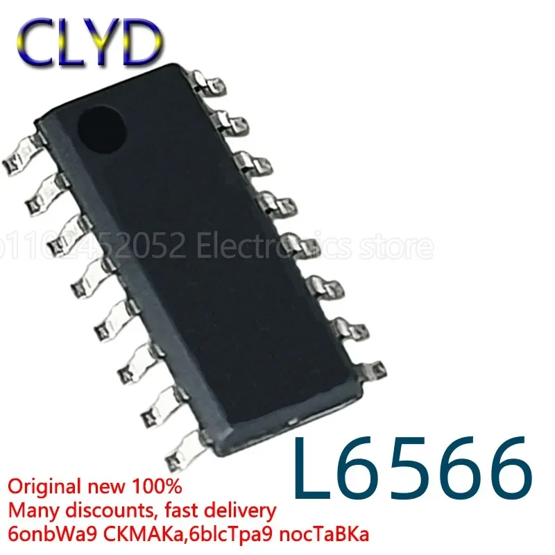 5 PÇS/LOTE Novo e Original L6566 L6566A L6566B L6566BTR SOP16