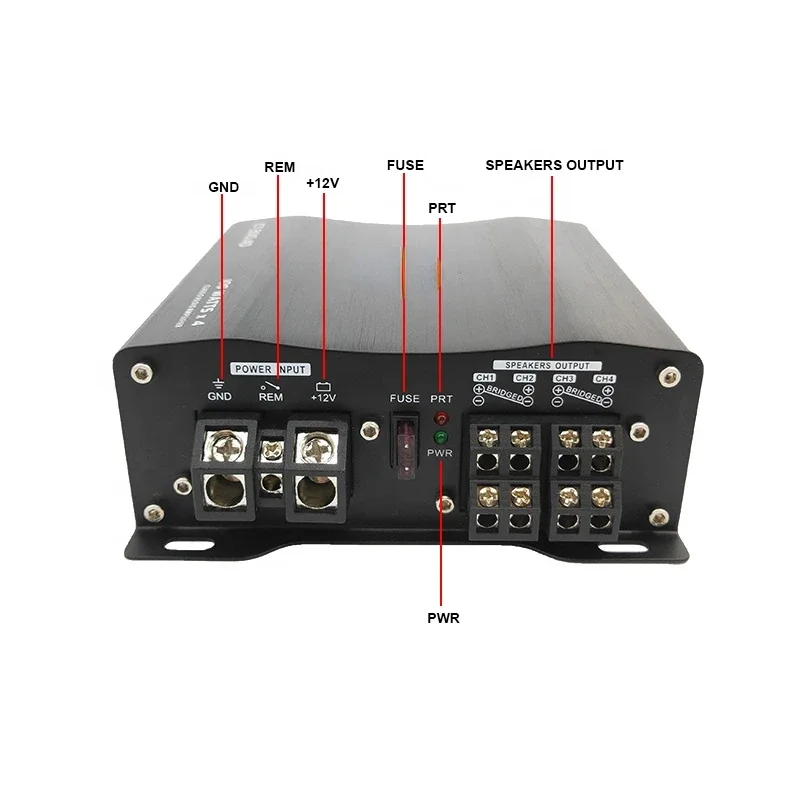 QMF-CT-300.4 Hot selling car amplifiers subwoofer amp board 4 channel car amplifier