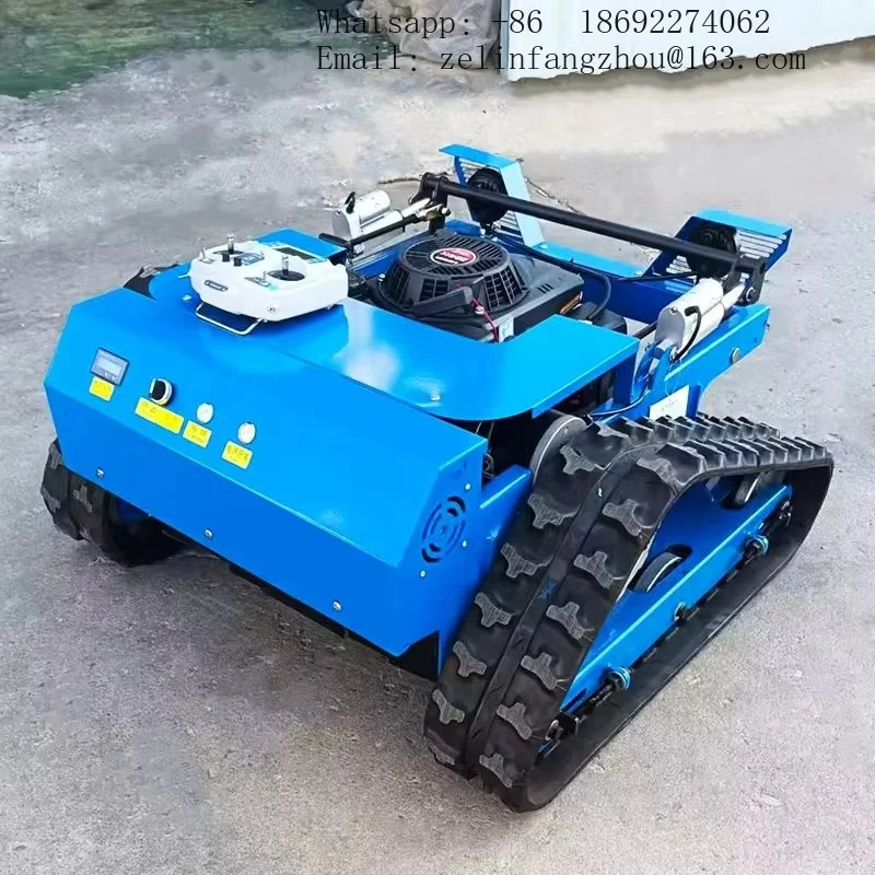 Industrial Smart Robotic Lawn Mower Automatic Navigation Heavy Duty Grass Cutter for Garden Agricultural Field Pro Kit