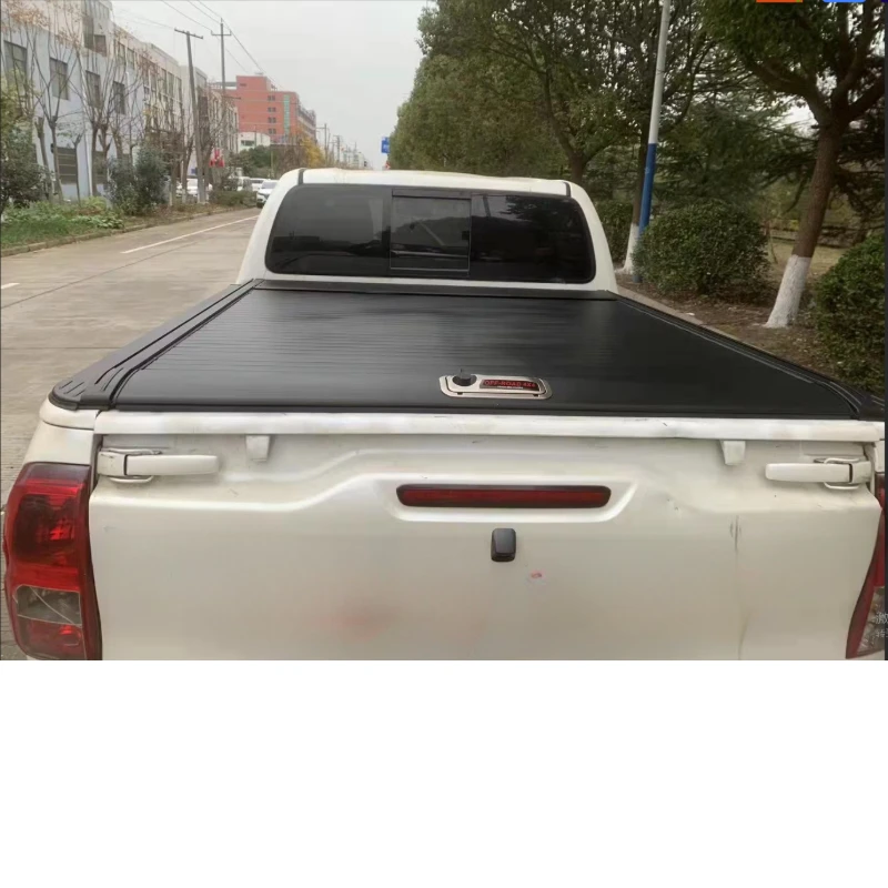 Premium Lightweight Manual Roller Shutter Tonneau Cover for Pickup Truck Bed
