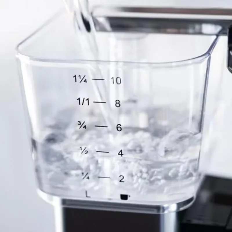 79212 KBTS Coffee Brewer, 32 oz, 6.75"D x 11.5"W x 13"H, Polished Silver