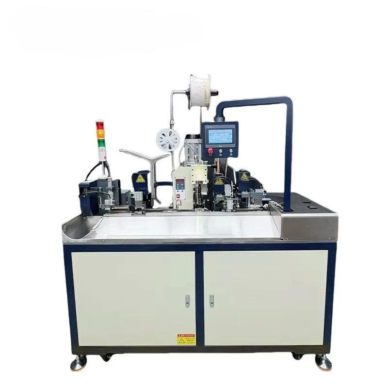 Automatic Wire Cutting Stripping Crimping Single-side Shrinkable Tube Heating Machine Tinning Function