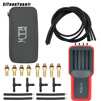 범용 기화기 동기화 탄수화물 동기 측정기 도구 동기화 장치 진공 게이지 오토바이 1 & 2 & 4 실린더 동기화