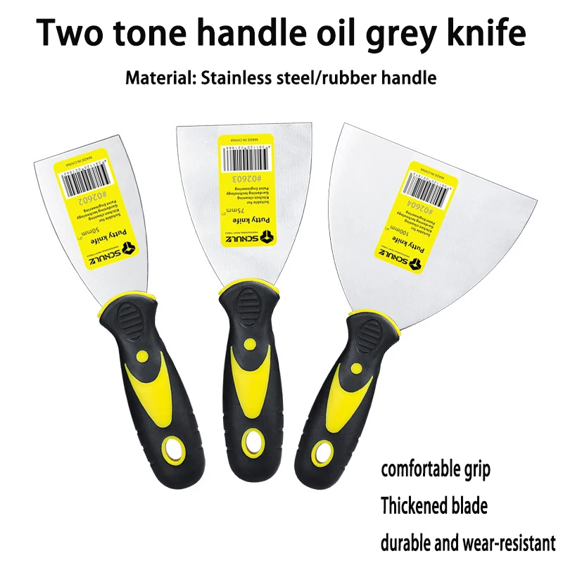 

Двухцветная ручка, утолщенная углеродистая сталь, шпатель, лопата, цементное украшение, шпаклевка, чистящая краска, садовое барбекю