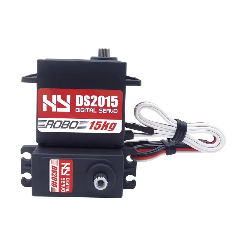 Servo HY RC DS2035MG 15kg 20kg 25kg 30kg 38KG Par 120 ° /180 ° /270 °   Servo digital estándar de engranaje de metal para drones de brazo de robot de coche RC