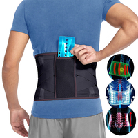 Men Orthopedic Corset Back Support Belt Back Brace Belt Fajas Lumbares Ortopedicas Protection Spine Support Belt  Waist Trainer