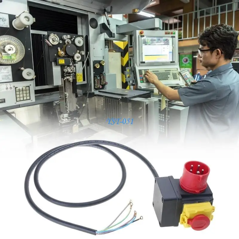 

E15A Safe Electromagnetic Switches 5P Heavy Duty 400V 3 Phase Switches for House