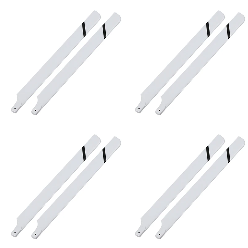 

8X Fiber Glass 600Mm Main Blades For Align Trex 600 RC Helicopter UK Stock 77OD