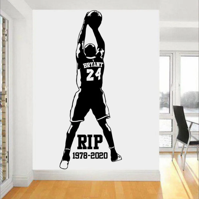 

Basketball Wall Sticker Genius Legend Star Decal Vinyl Wall Sticker Poster Home Decoration Boy Room Decoration LQ29