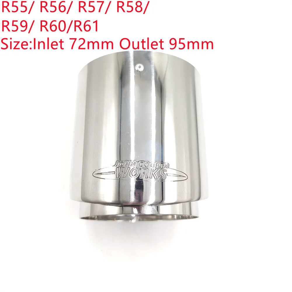 1 Stuks Topkwaliteit Carbon Uitlaatpijp Eindstukken Voor MINI Cooper S R55 R56 R57 R58 R59 R60 R61 F54 F56 F57 F60 JCW Uitlaatpijpen