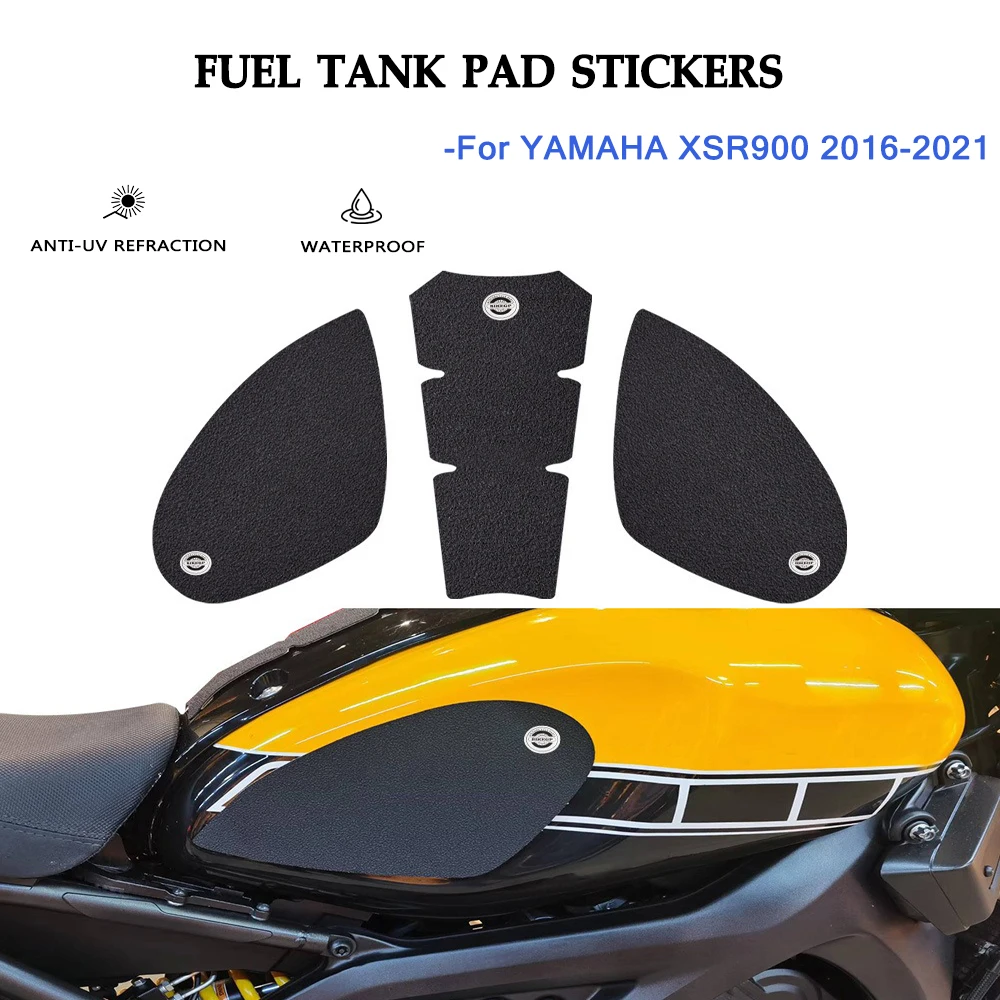 

Motorcycle Side Fuel Tank Stickers Pad Kit Non-scratch Decals Protector Accessories For YAMAHA XSR900 XSR 900 XS 900R 2016-2021