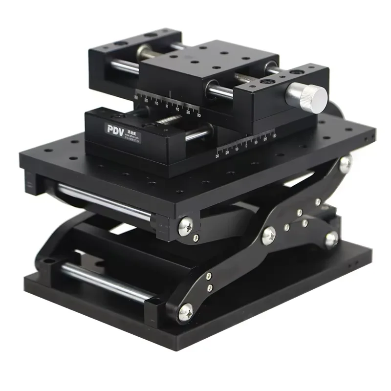 Manual Multi-dimensional Combined Stage Three-axis Sliding Table Manual Lab Jack Displacement Stage