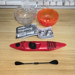 J.DREAM Japan Gashapon Kawaii Mini Kayak Racing Boat Model Figure Miniature Capsule Toys Gacha Anime Doll Accessories Gift