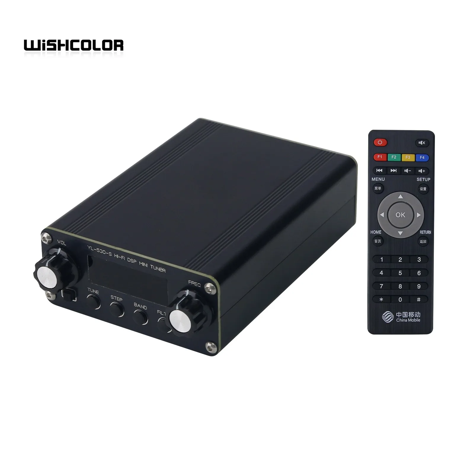 Wishcolor YL-530S New Full Band HiFi Mini DSP Digital Tuner Type-C Charging DIY DSP Radio Tuner Support for LW MW SW FM